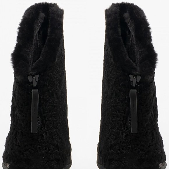 TOMS Women's Plush Faux bootie slippers - Picture 3 of 12